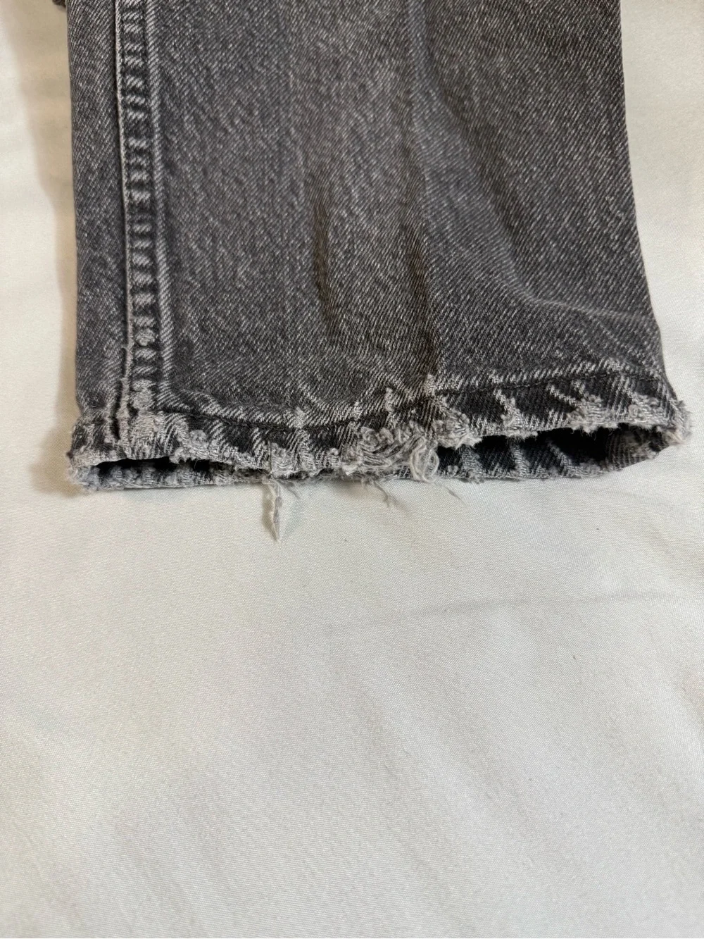 VTG Levi’s 550 Orange Tab‎ USA Faded Black Jeans 34x36 fit 32x34 Grunge